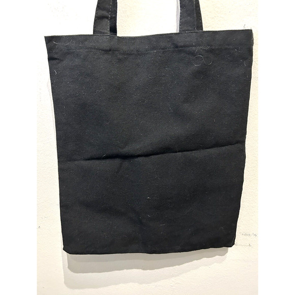 Women’s Black And Gold Bride Tribe Canvas Tote Medium Bag Tote - Picture 5 of 6